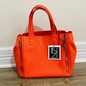 NWT Inzi Coral Convertible SatchelCrossbody **2 Bags in 1!**
